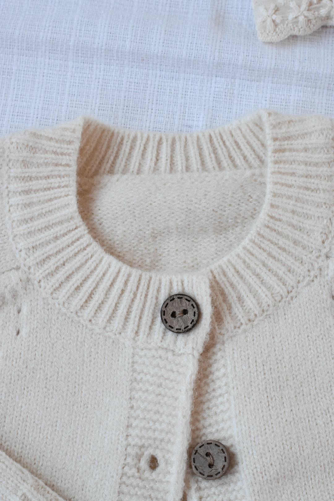 Little Emily Cardigan - Cream