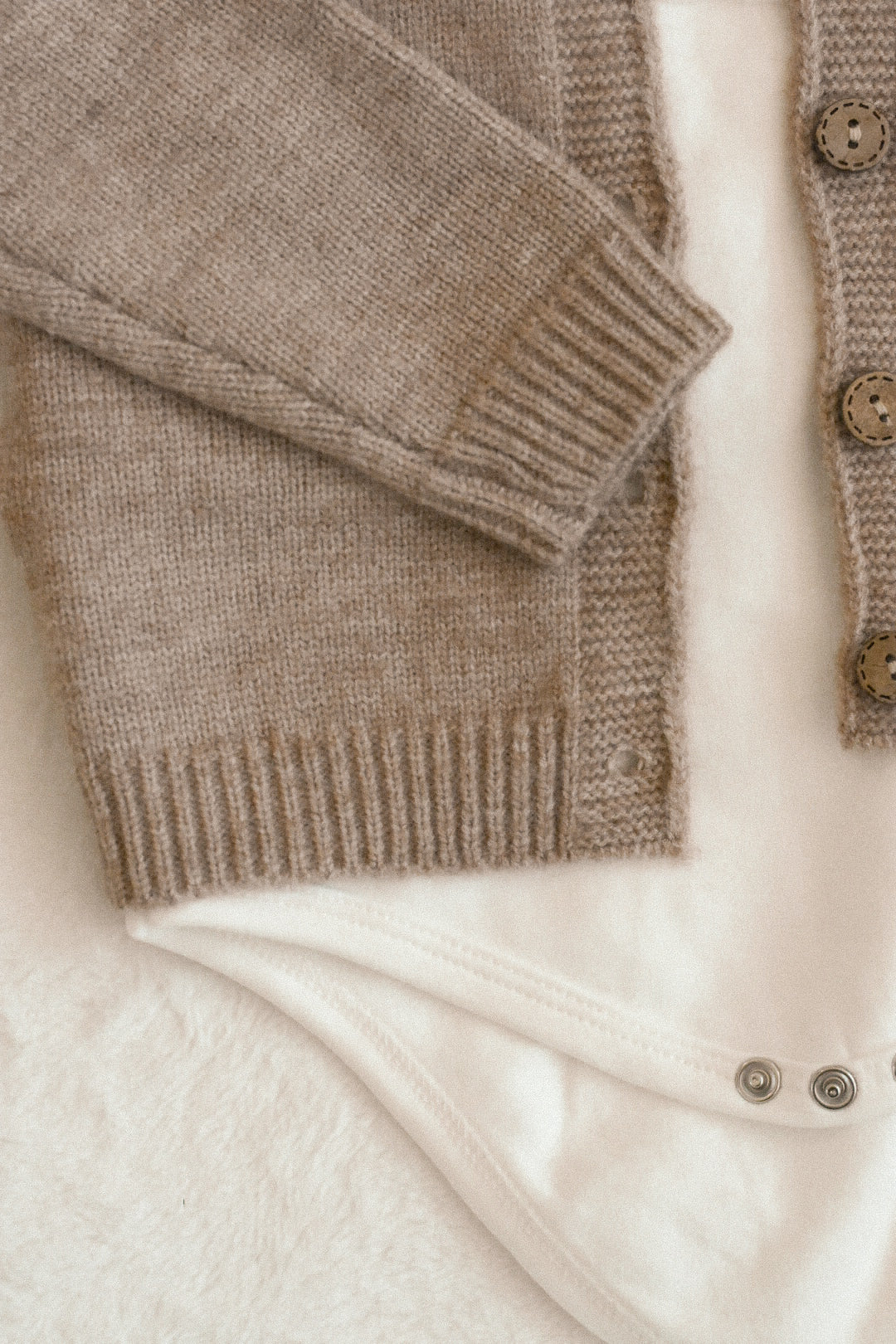 Little Emily Cardigan - Brown