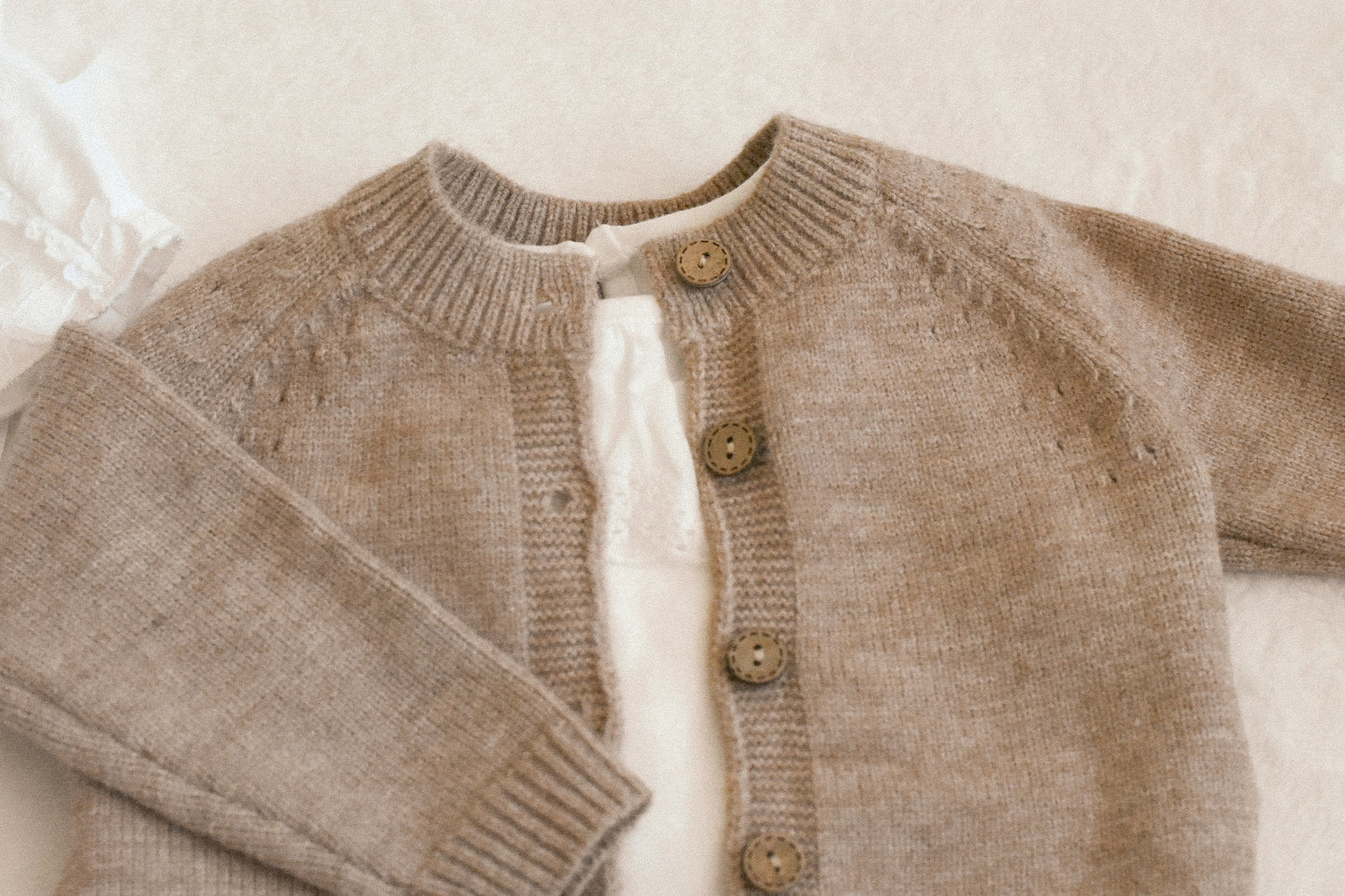 Little Emily Cardigan - Brown