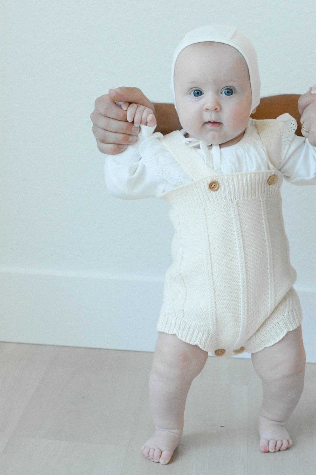 Felicity Overalls - Cream